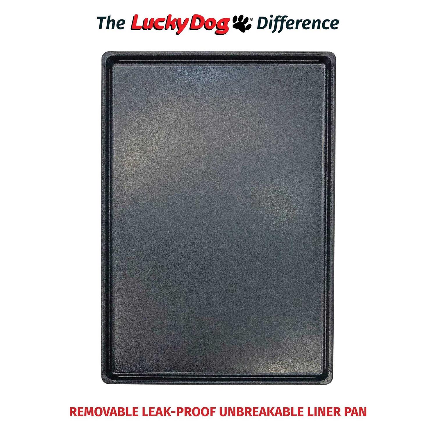 Lucky Dog Sliding Double Door Dog Crate - Pet Supplies online store