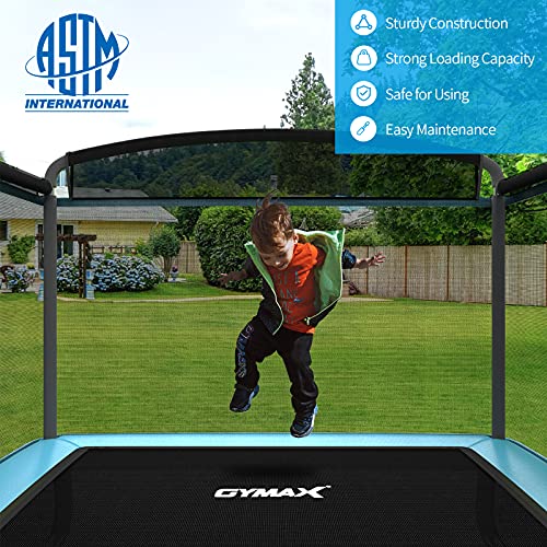 GYMAX Trampoline for Kids, 6FT Toddler Trampoline with Swing & Enclosure Safety Net