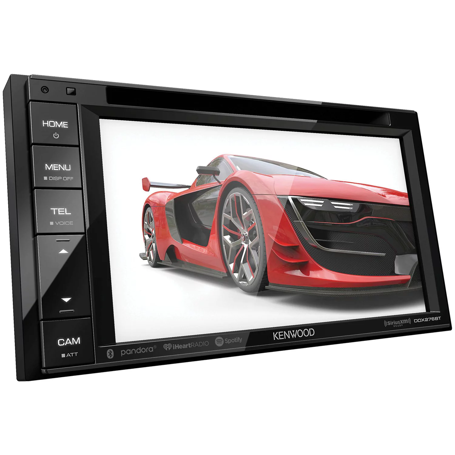 Kenwood DDX276BT 6.2" Double-DIN In-Dash DVD Receiver with Bluetooth and SiriusXM Ready