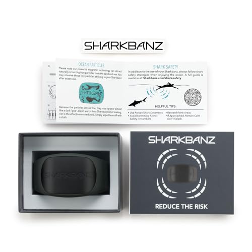 SHARKBANZ 2 Magnetic Shark Repellent Band for Swimming, Surfing, Diving, Snorkeling and All Ocean Sports