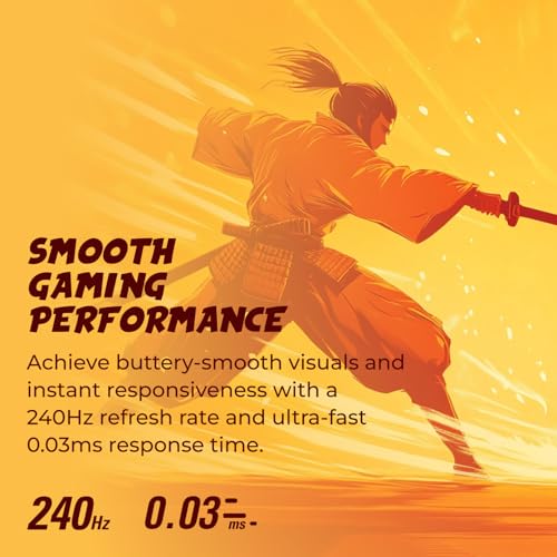 AOC C27G2Z 27" Curved Frameless Ultra-Fast Gaming Monitor, FHD 1080p, 0.5ms 240Hz, FreeSync, 2x HDMI 2.0, 1x Display Port, Height Adjustable