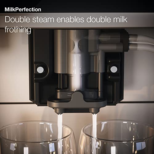 Miele NEW CM 6 MilkPerfection Automatic Wifi Coffee Maker & Espresso Machine Combo with Grinder, Milk Frother