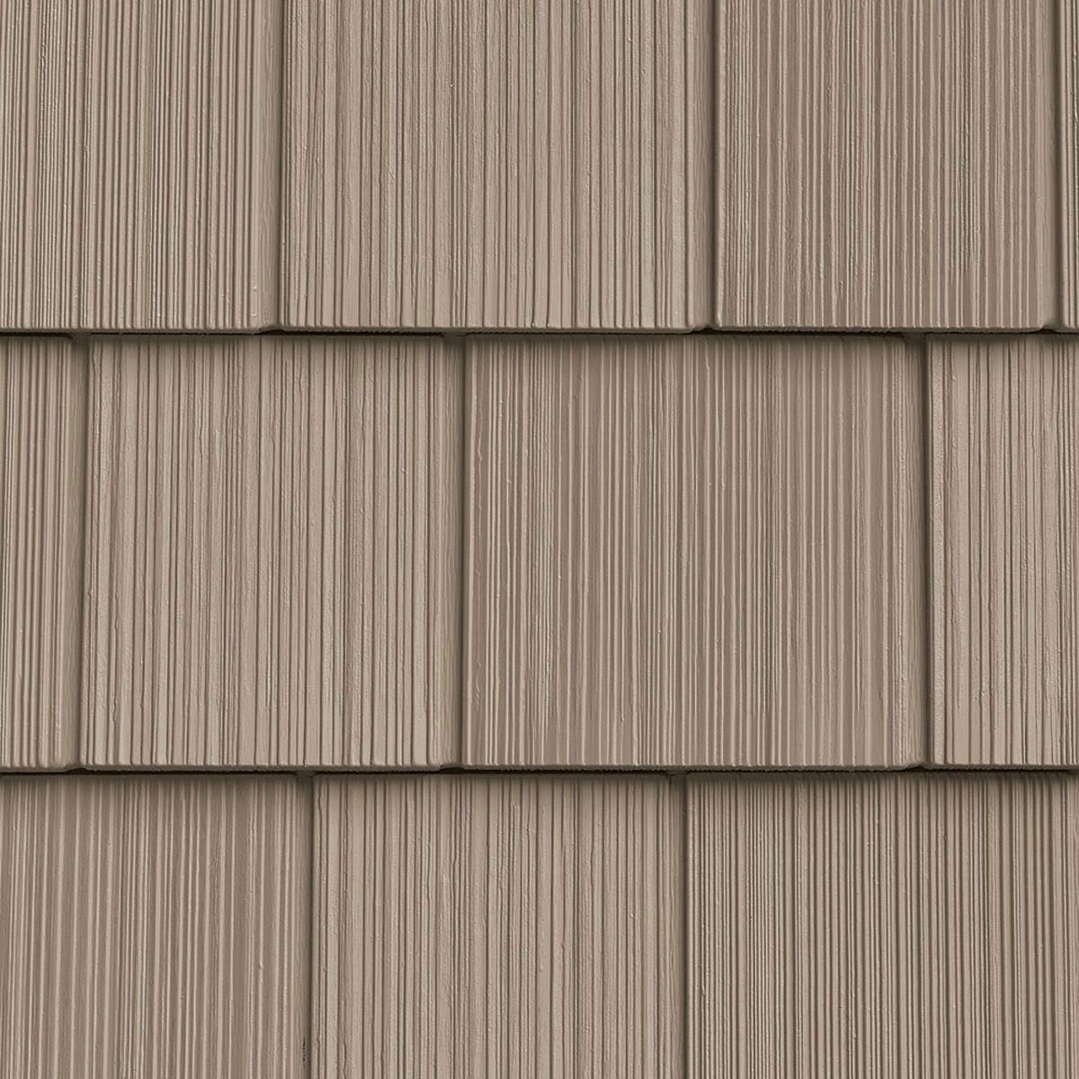 The Foundry 1401095 7x22W x 60 3/4x22L Exposure, Vinyl Perfection Shingles (34 Panels/Ctn. \x3d 100 Sq. Feet), 095 - Lite Khaki
