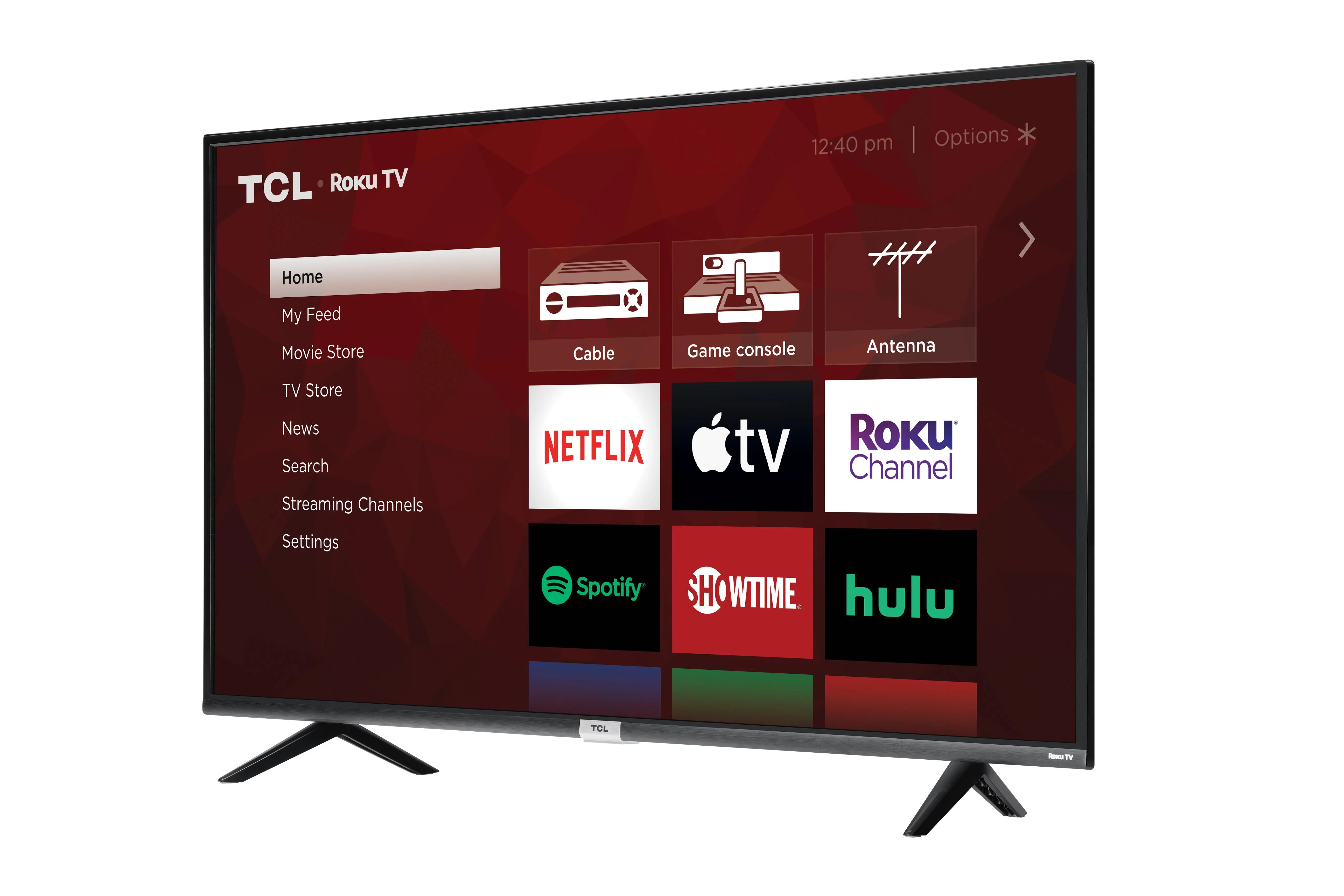 Restored TCL 50 Class 4-Series 4K UHD HDR LED Smart Roku TV 50S435-B (Refurbished)