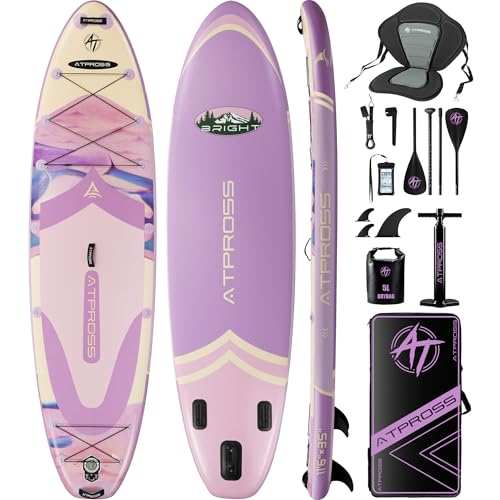 11'6"x35" Inflatable Stand Up Paddle Board 450LBS Weight Capacity Extra Wide Non-Slip Stable Deck Adult SUP