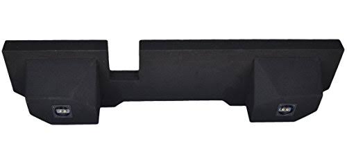 Dodge Ram Quad Crew Cab Dual 10x22 Subwoofer Enclosure Sub Box 2002-2015, Carb Compliant MDF! Don&t Buy Cheaper Non Compliant MD