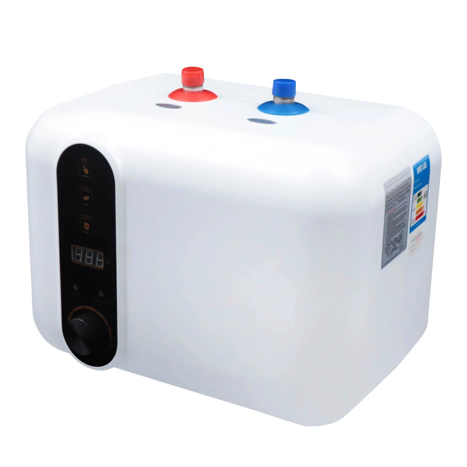 DENSET Instant Electric Hot Water Heater Shower Compact Mini-Tank Storage RV 10L 1500W Electric Hot Water Heater 110V Compact Mini-Tank Storage