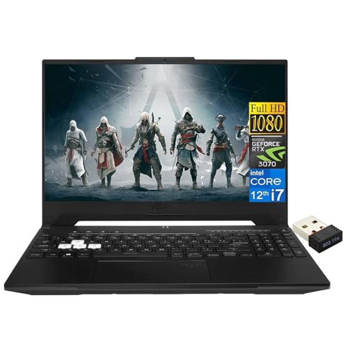 ASUS TUF Gaming A15 (2023) Gaming Laptop, 15.6” FHD 144Hz, 100% sRGB Display, GeForce RTX 4050, AMD Ryzen 7 7735HS, 16GB DDR5, 1TB PCIe SSD, Wi-Fi 6E