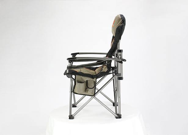 Oztent King Kokoda Camping Outdoor Chair with Lumbar Support