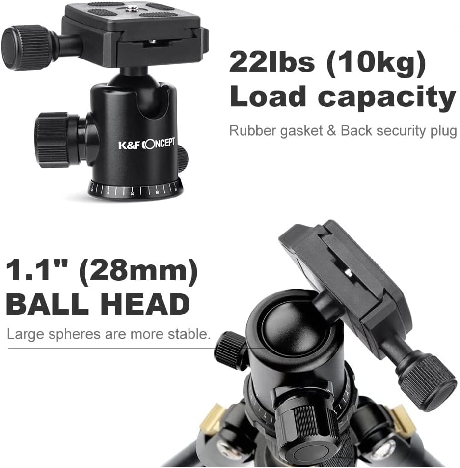 K&F Concept 64''/162cm DSLR Tripod