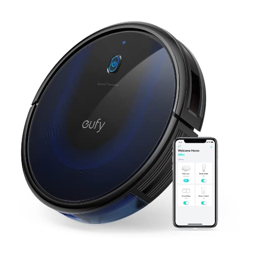 eufy L60 Robot Vacuum with Self Empty Station, Hair Detangling Technology, Up to 60 Days Hands Free Cleaning, 5,000 Pa Suction, Remove Hair, Dust