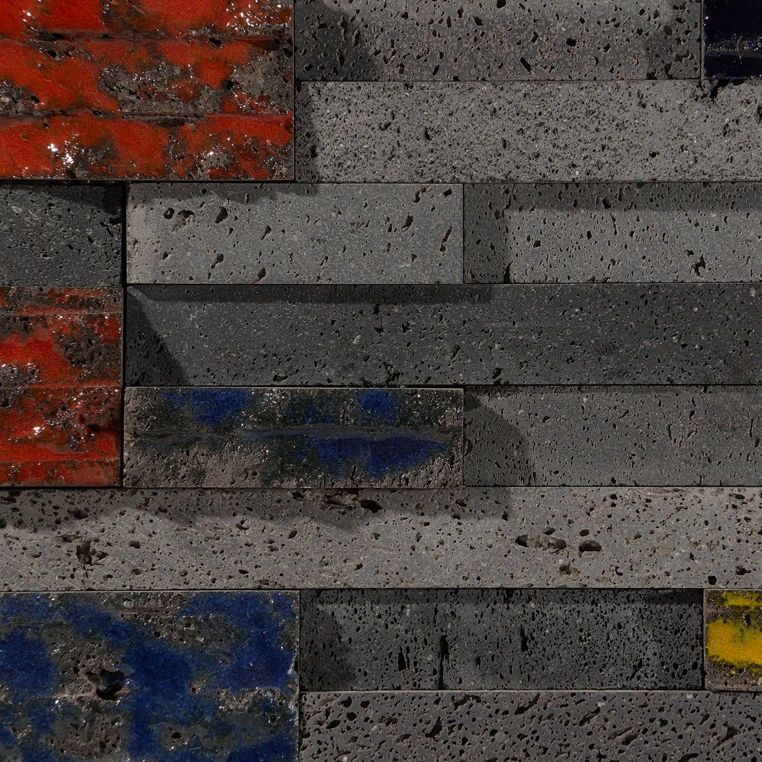 TileBar Sample Stackstone Kovac Sunrise Ledger Panel Wall Tile