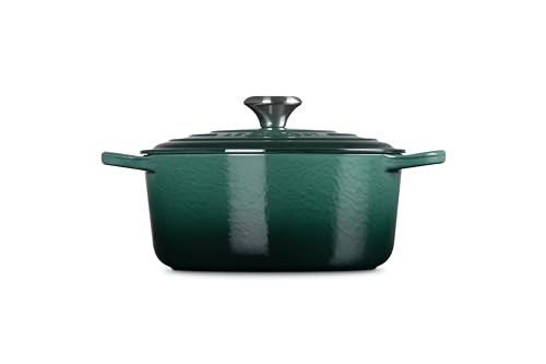 Le Creuset Enameled Cast Iron Signature Round Dutch Oven, 5.5 qt., Cerise