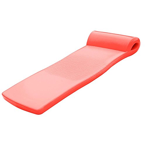 TRC Recreation White Ultimate Foam Pool Float, Made in USA