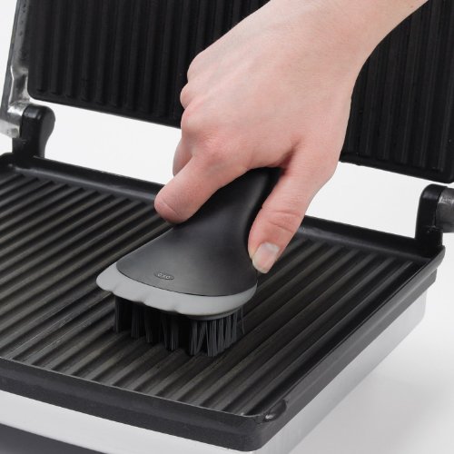 George Foreman 12-Serving Indoor/Outdoor Rectangular Electric Grill, Red, GFO201R