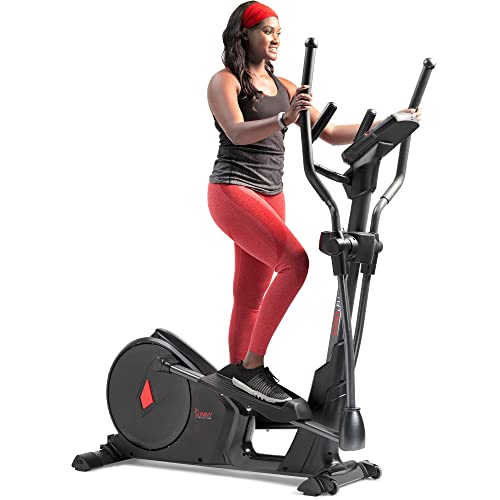 Sunny Health & Fitness Programmable 16 Electro-Magnetic Elliptical Cross Trainer Exercise Machine