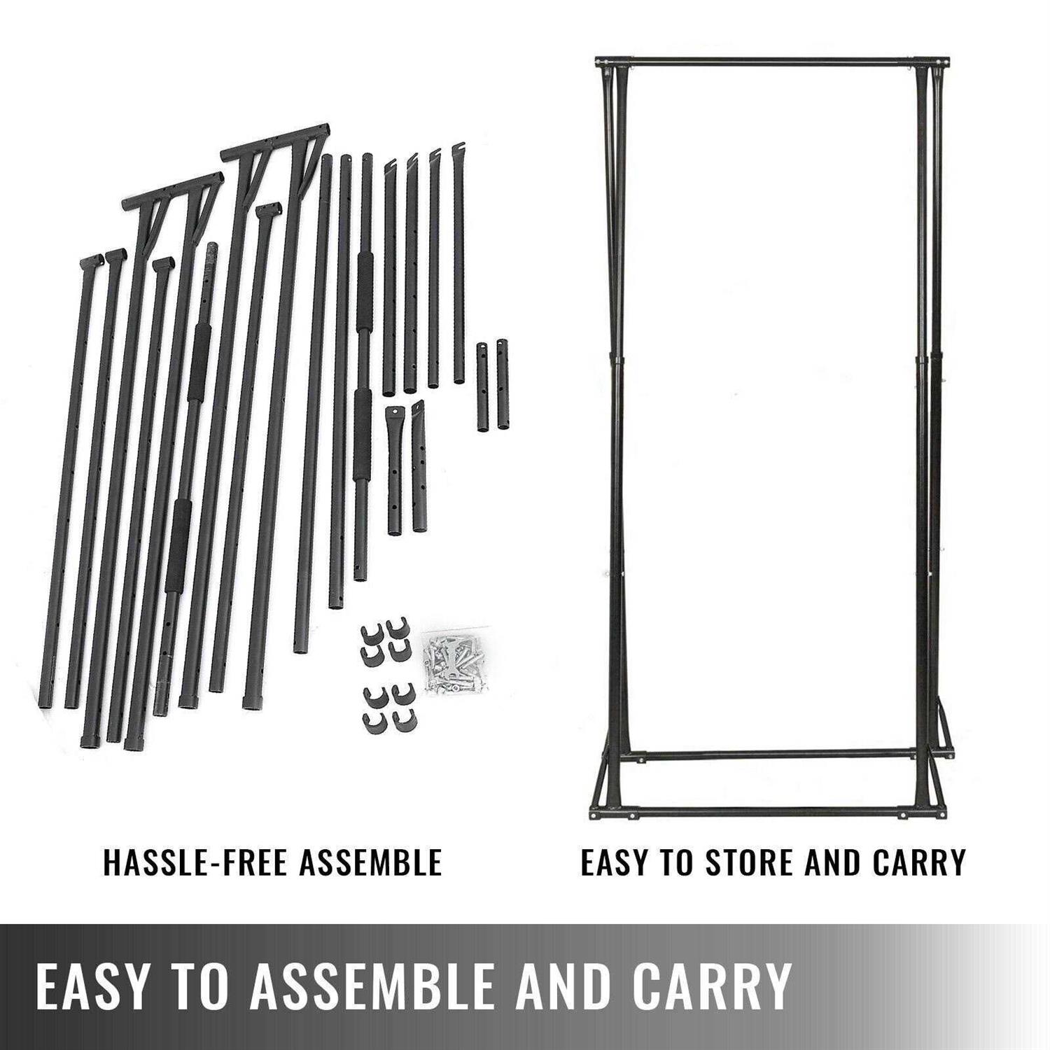 VEVOR Pull Up Bar Foldable Pull Up Station Aerial Yoga Stand Frame Swing Stand Frame - Sports Supplies Online Store