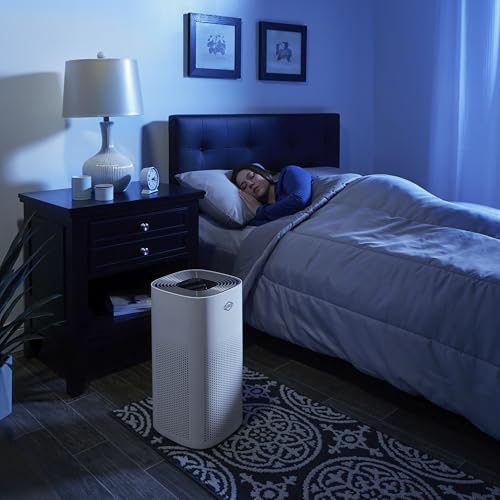 Clorox Air Purifiers for Home, True HEPA Filter, XL Rooms up to 2,220 sq ft, Removes 99.9% of Mold, Viruses, Wildfire Smoke, Allergens, Pet Allergies
