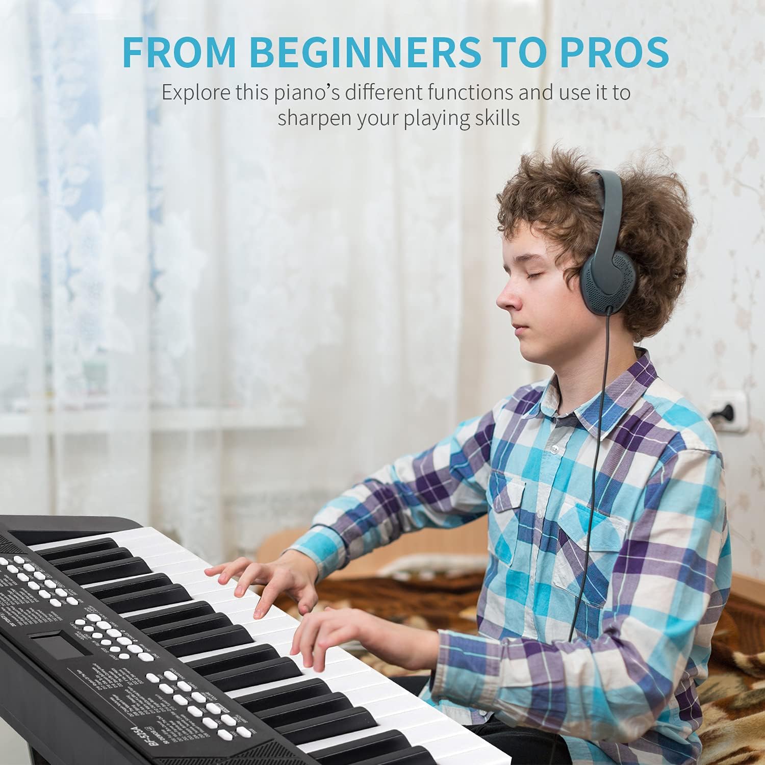 M SANMERSEN Piano Keyboard for Beginners