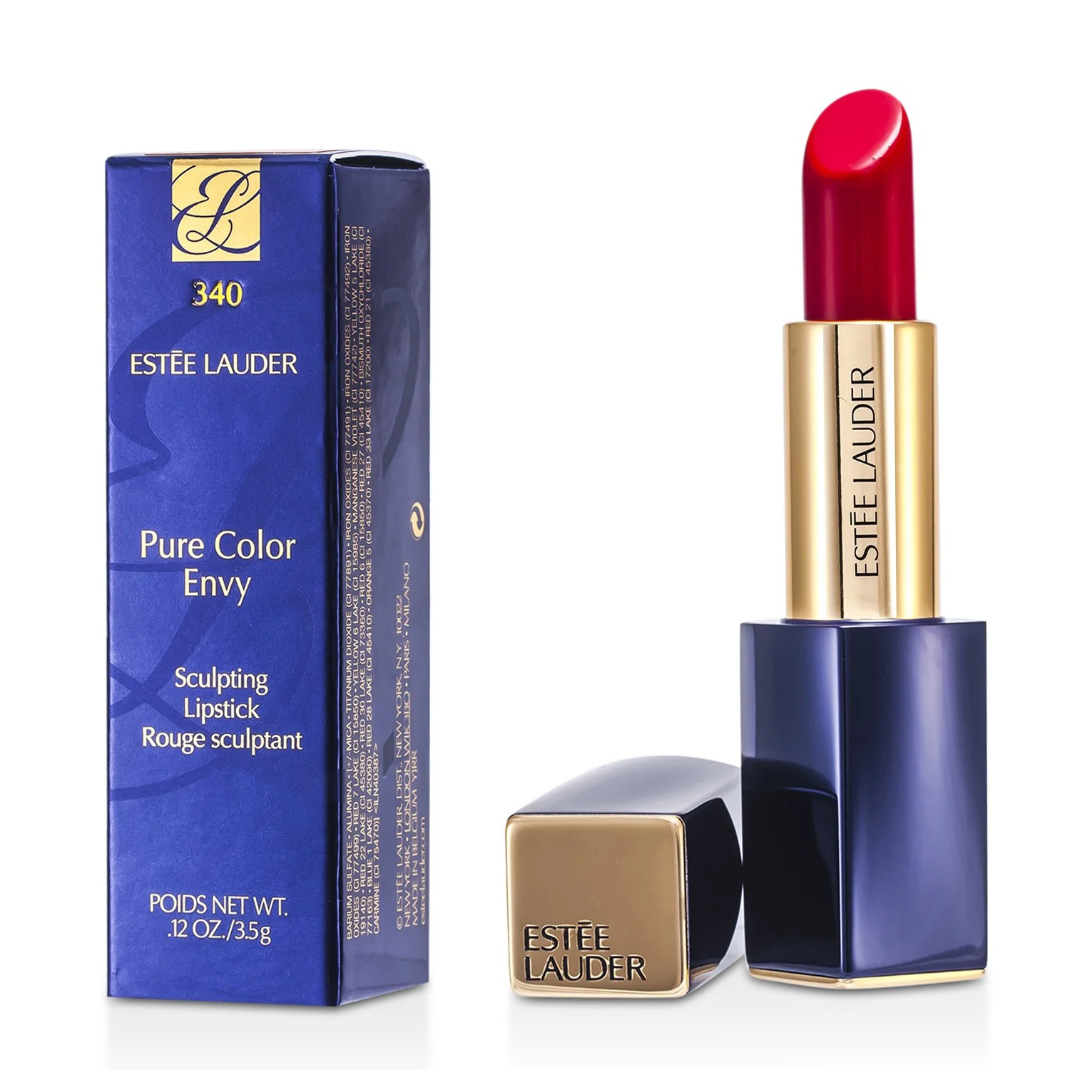 Estee Lauder Pure Color Envy Sculpting Lipstick - # 420 Rebellious Rose  3.5g/0.12oz