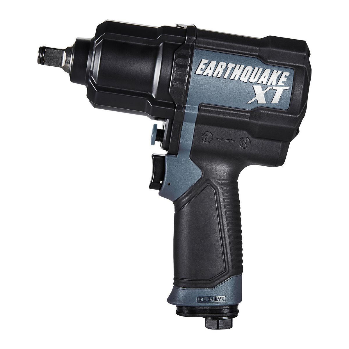 EARTHQUAKE XT 1/2 in. Composite Air Impact Wrench, Twin Hammer, 1200 ft-lbs, Purple