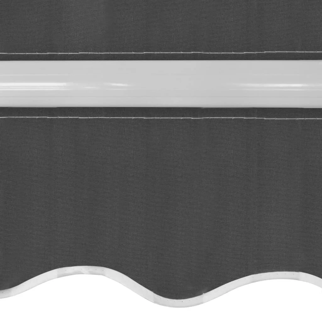 Htovila Folding Awning Manual Operated 157.5" Anthracite