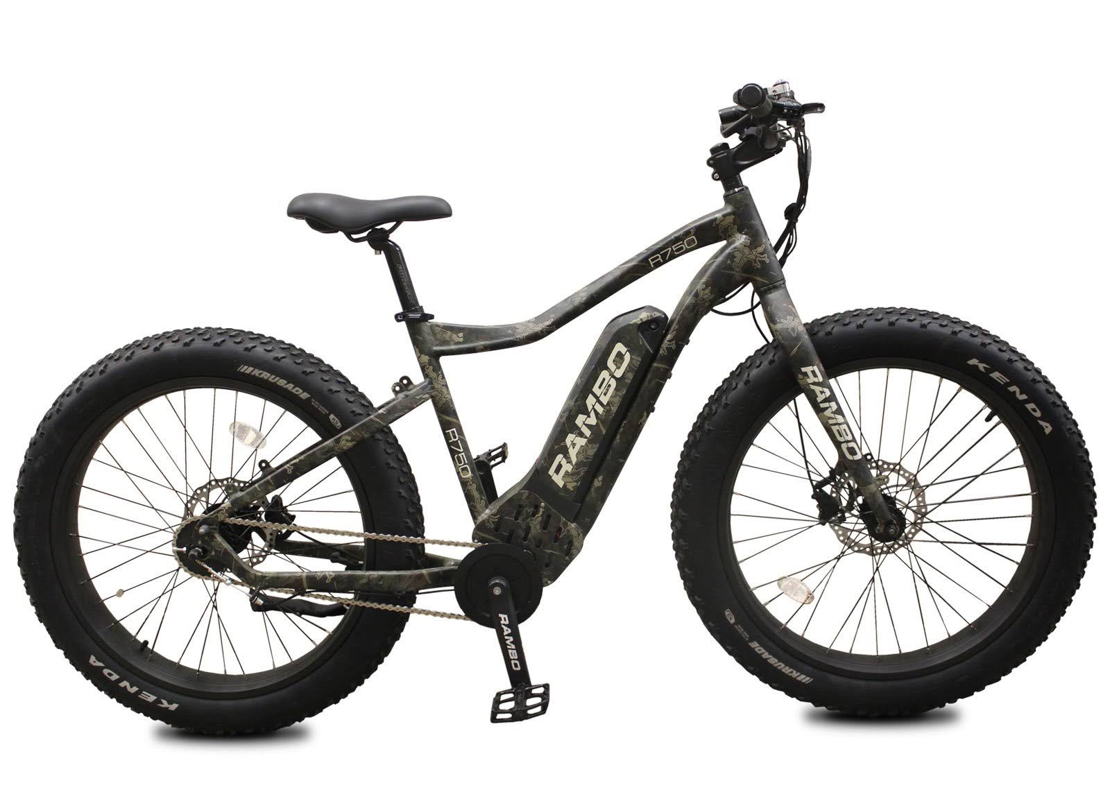 Rambo Bikes 750 26 Camo Electric Bike