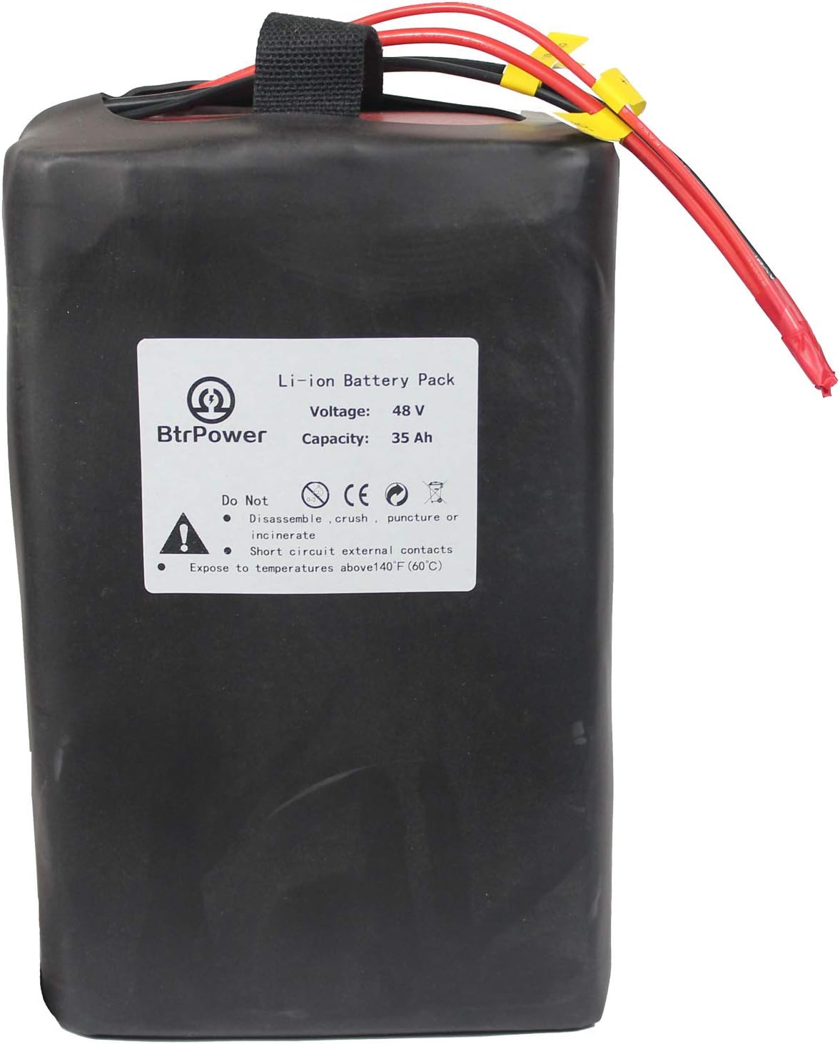NewEnergy Ebike Battery 48V 10AH-50AH Lithium ion / LiFePO4 Battery Pack with 5A Charger and 50A BMS for 3000W-350W Motor…