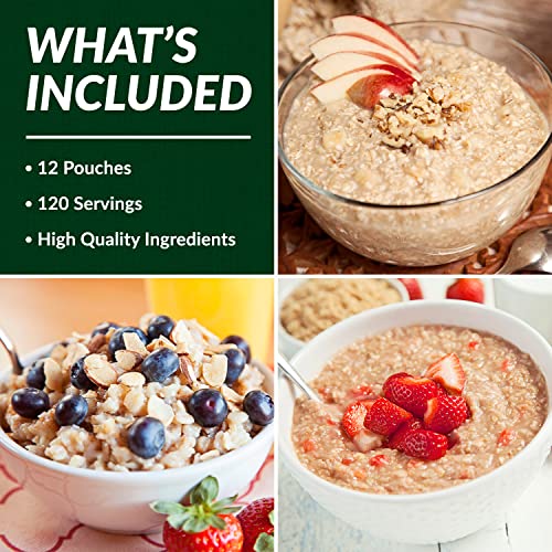 80 Serving Breakfast, Lunch & Dinner Bucket | Premium Emergency Food Supply | Survival Food 25 Year Shelf Life | Camping Food, Backpacking Meals