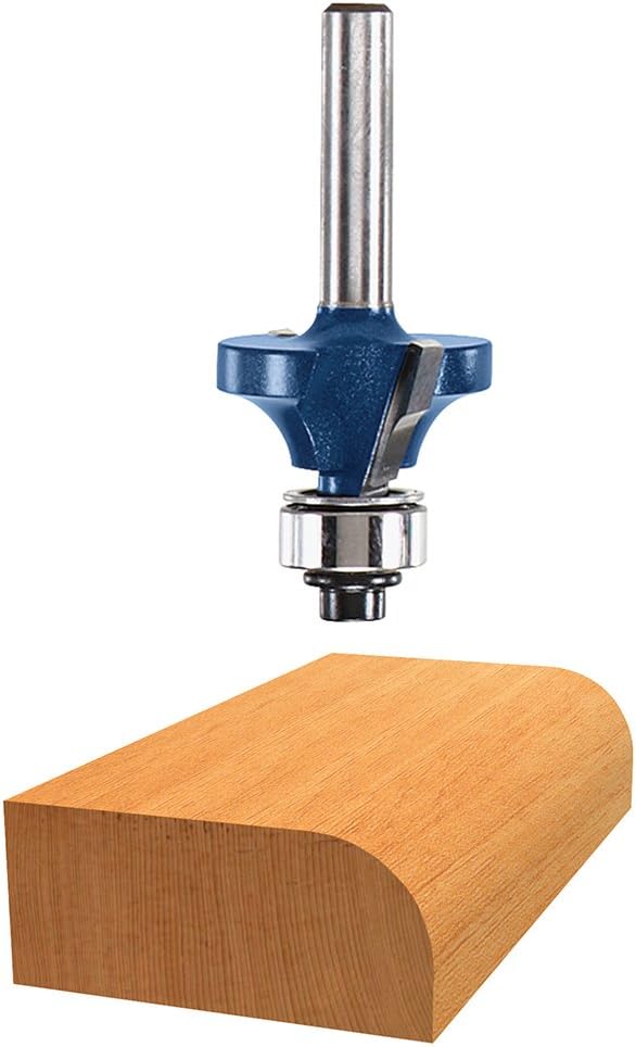 BOSCH RBS006 1/4-Inch Shank Carbide-Tipped Multi-Purpose Router Bit Set, 6-Piece