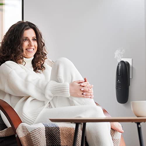 AROMAPLAN Portable Diffuser - 2 Pack - Up to 500 Sq. FT Coverage - Nanotechnology Plug in Oil Diffuser for Essential Oils -for Home and Office