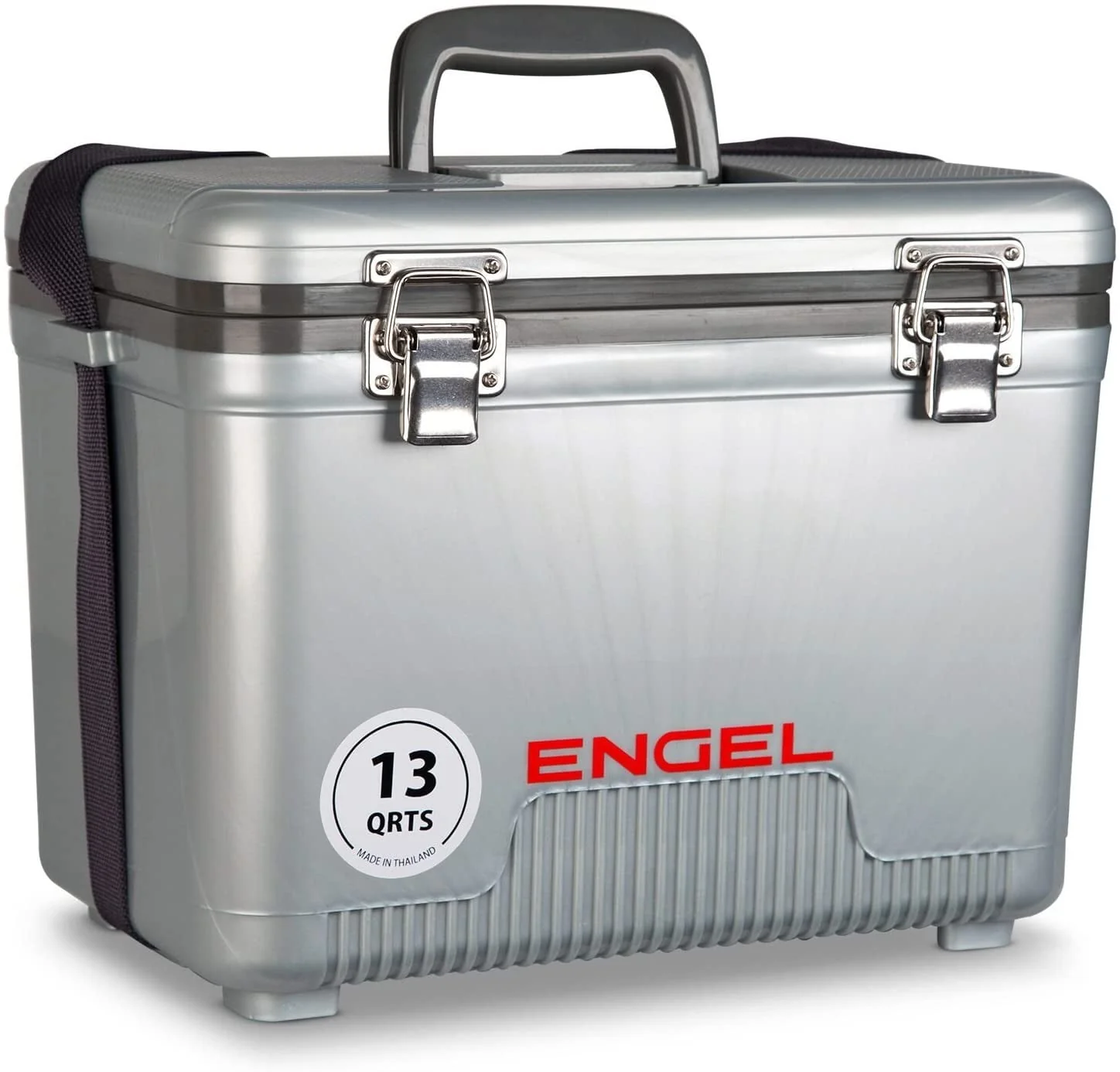 ENGEL 13 Quart 18 Can Leak Proof Odor Resistant Insulated Cooler Drybox, Seafoam