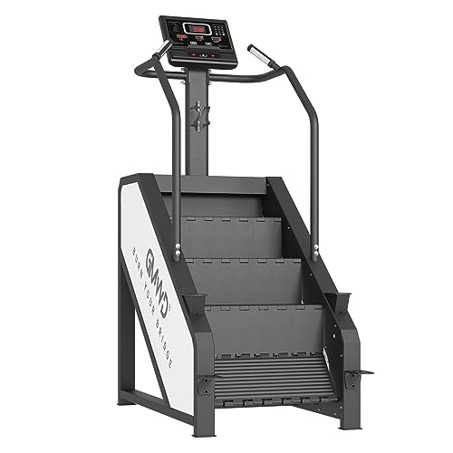 Stepper Machine, GMWD Stair Stepper with LED Screen, Commercial Grade Stair Climber Exercise Machine for Home with 15 Resistance Levels, 441LBS