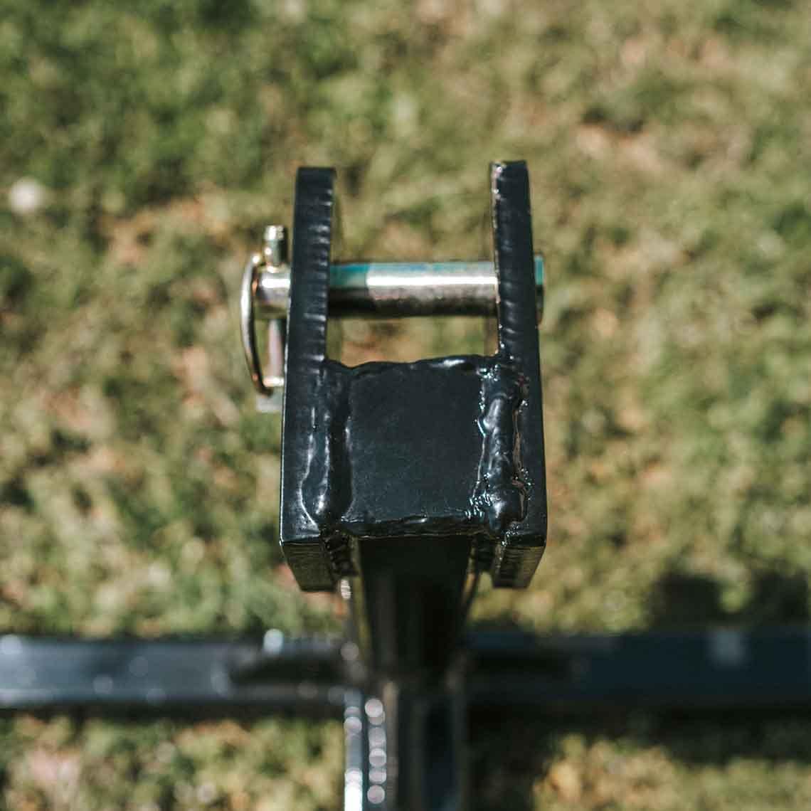 Titan Attachments 3 Point, Category 1 Tractor Drawbar Trailer Hitch Receiver Att