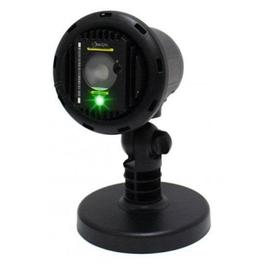 BlissLights Green Laser with 16 Color LED Projector