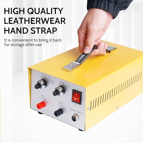 Jewelry Spot Welder,30A Electric Spot Welder,Professional Pulse Welding Machine for Gold,K Gold,Silver,Platinum and High-Grade Steel,Adjustable