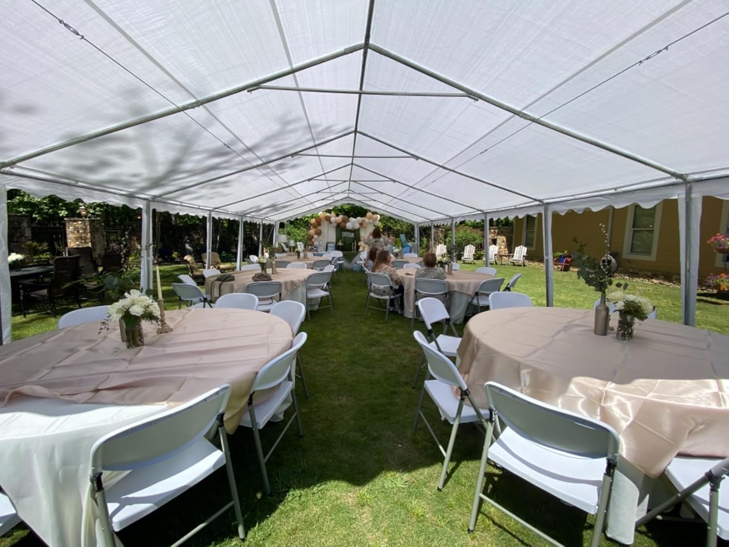Quictent Premium 20x40 Party Tent Heavy Duty Outdoor Galvanized Gazebo Wedding Tent Carport Event Shelter Large Canopy Tent with Storage Bags(Ripple)