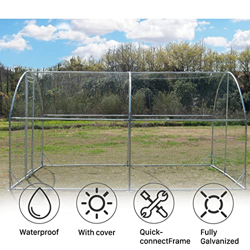Large Metal Chicken Coop