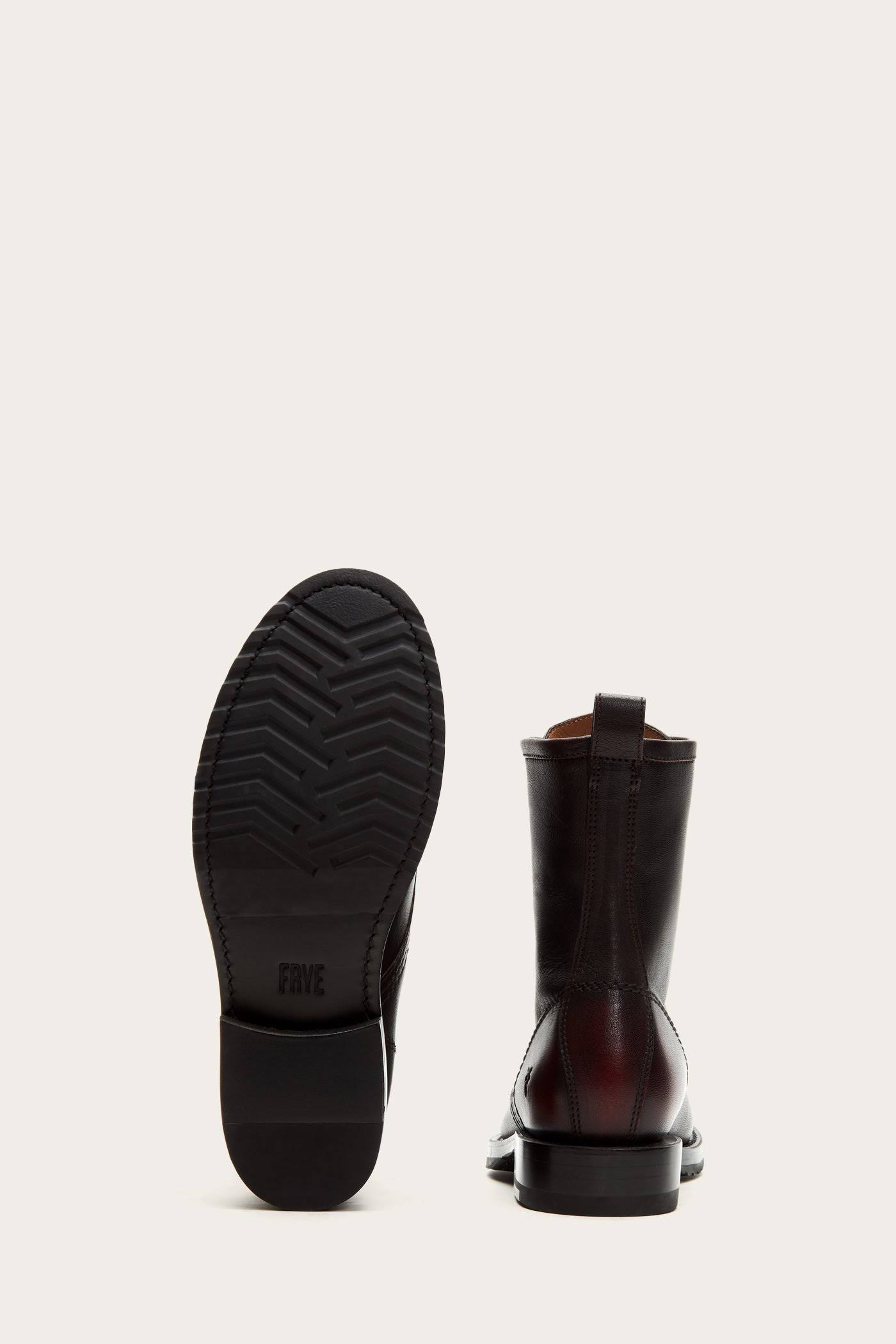 Frye Veronica Combat 3472489 - 8 / Black Scarlet
