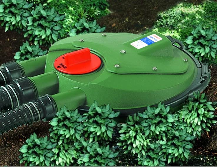 Fish Mate Pressurized Pond Filters - Patented Powerclenz Automatic Cleaning System, Multi-Sized Inlet, Maximum Flow Rate: 1,500 gallons