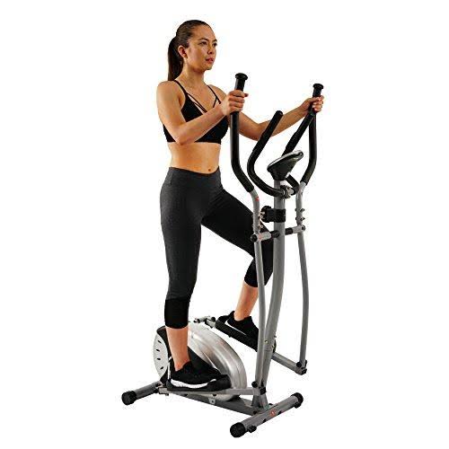 Elliptical Trainer with Hand Pulse Monitoring System by Sunny Health & Fitness - SF-E905
