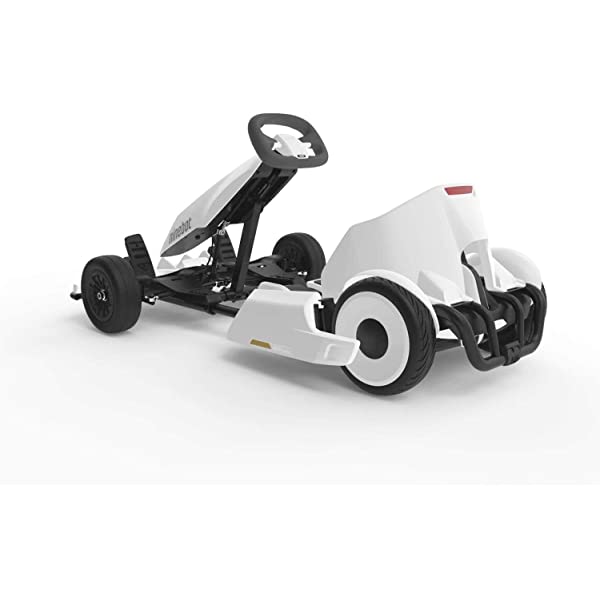 Segway Ninebot Electric GoKart Pro and Gokart Bundle, Outdoor Race Pedal Go Karting Car for Kids and Adults, Adjustable Length and Height