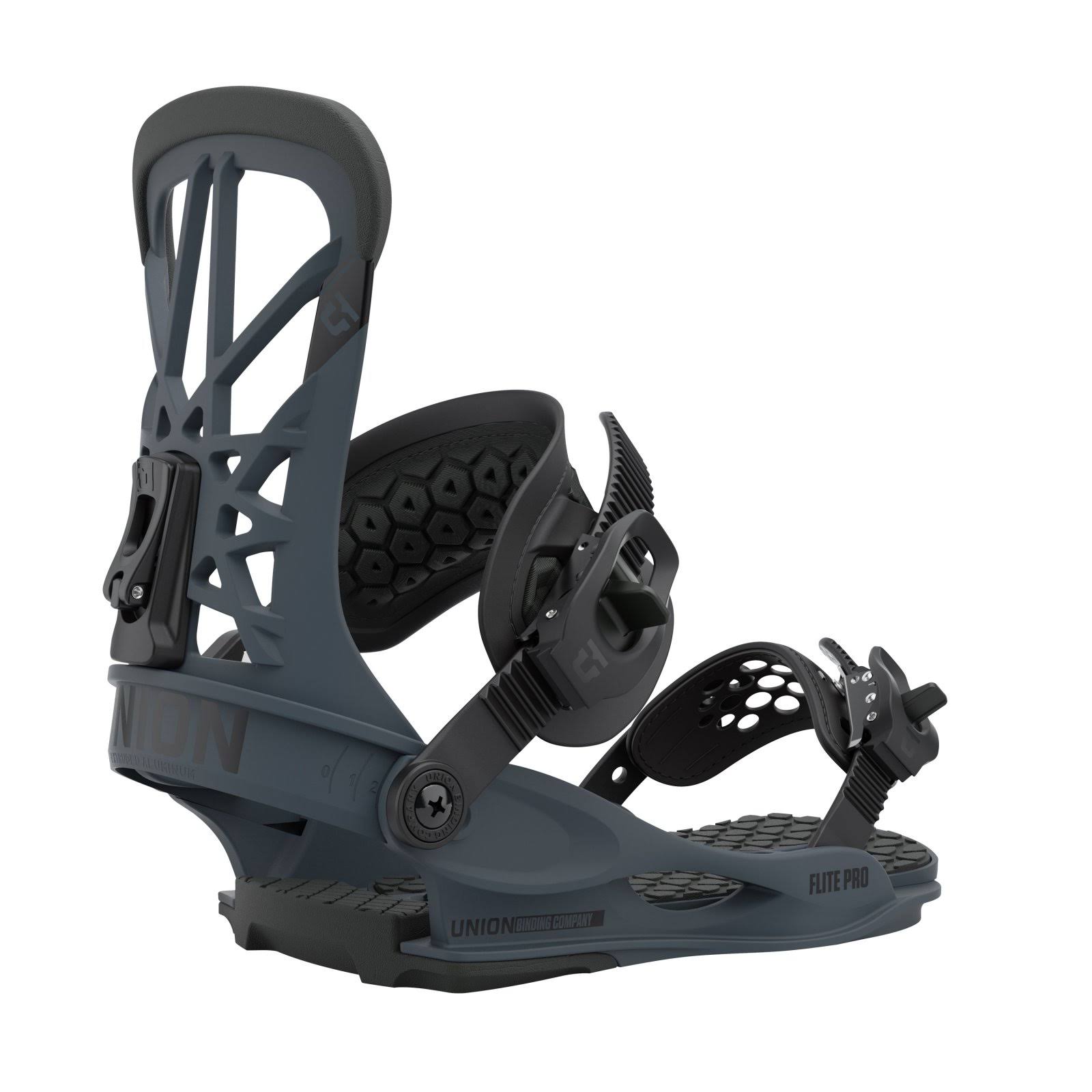 Union Flite Pro Snowboard Binding Dark Grey, L