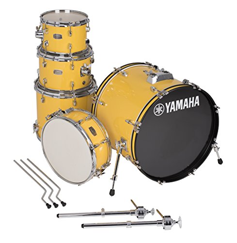Yamaha Rydeen 5pc Shell Pack with 22" Bass Drum, Black Glitter