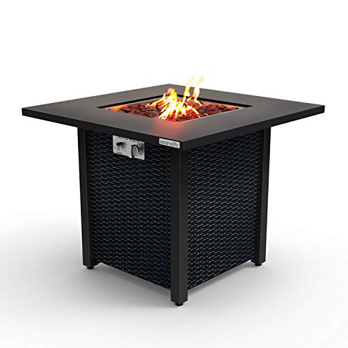 Outdoor Propane Fire Pit Table - CSA/ETL Certified Safe 50
