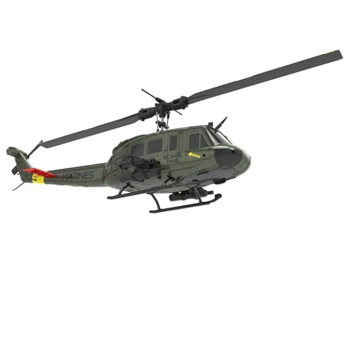 RC ERA C032 UH-1 Huey RC Helicopter with 3D Inverted Flight & 6-Axis Gyro Stabilization