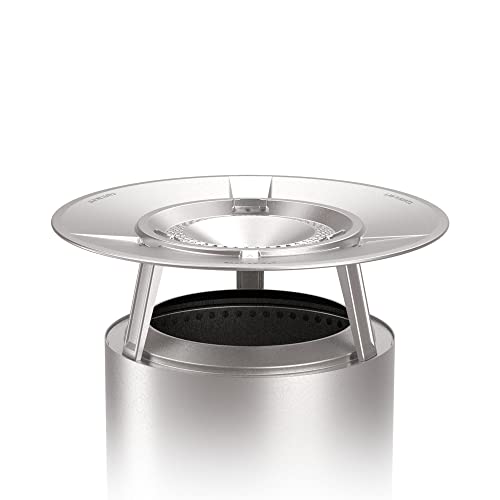 Solo Stove Bonfire 25 Inch Heat Deflector - Enhance Warmth and Comfort for Your Fire Pit - Durable 304 Stainless Steel - Maximizes Heat Radius