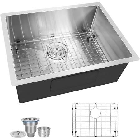 Simple Deluxe 24&& Undermount Workstation Kitchen Sink, 16 Gauge Single Bowl Stainless Steel with Accessories (Pack of 3 Built-i - Avayadevconnect