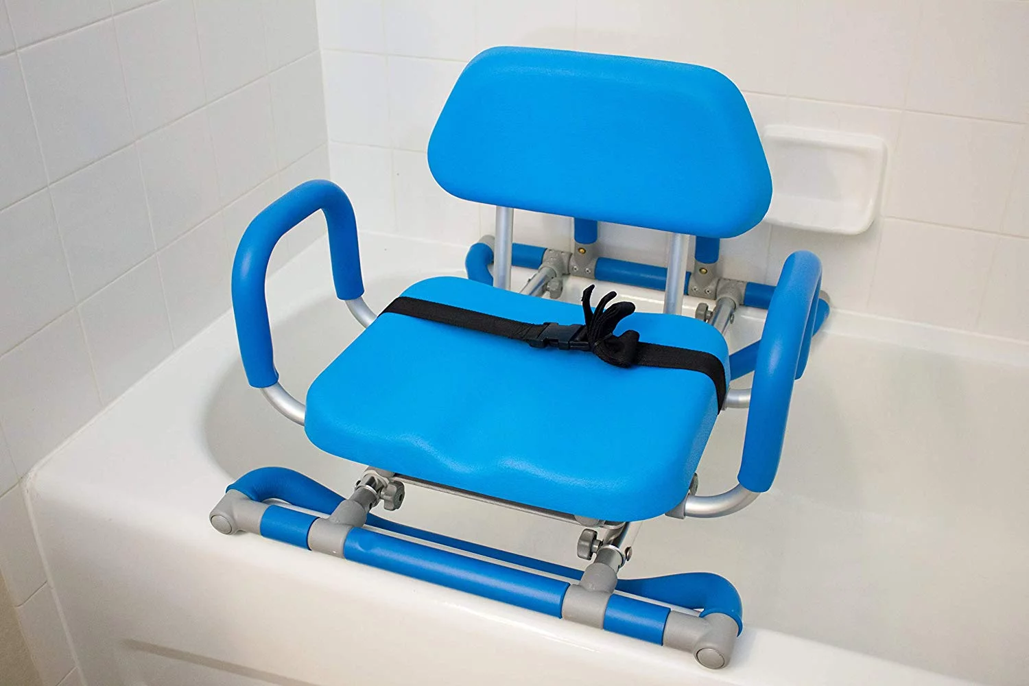 Platinum Health HydroSlide Bath and Shower Chair with Padded Swivel Seat
