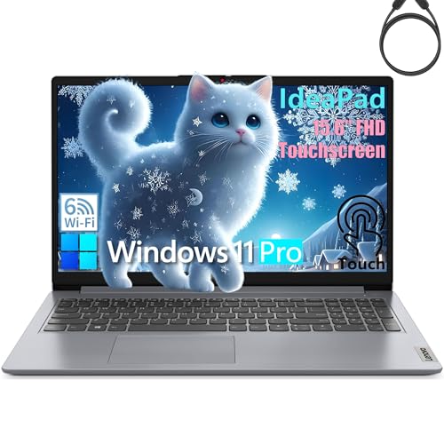 Lenovo Ideapad Touchscreen Laptop Computer for Home Business Student, 15.6" FHD, 40GB DDR4 RAM, 1TB PCIe SSD, Intel 6-Core CPU (Beat i5-1155G7)